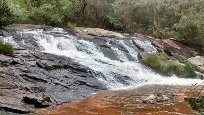 Cachoeira em São Tomé das Letras