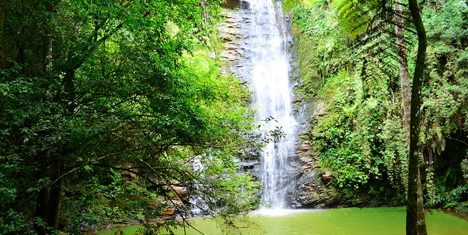 Cachoeira Antares em São Thomé das Letras