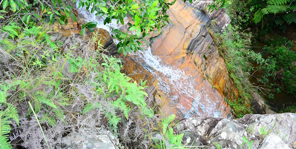 Cachoeira de sobradinho em São Thomé das Letras